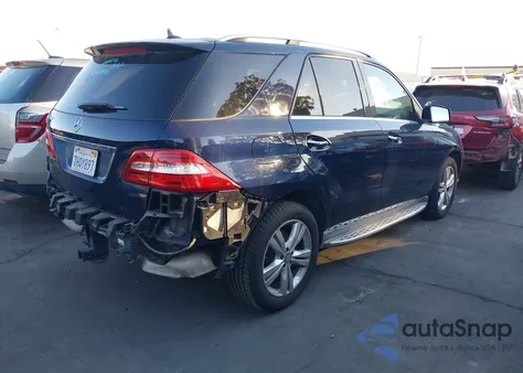 2015 Mercedes-Benz Ml 350 из США, поврежденный, VIN 4JGDA5JB2FA512028